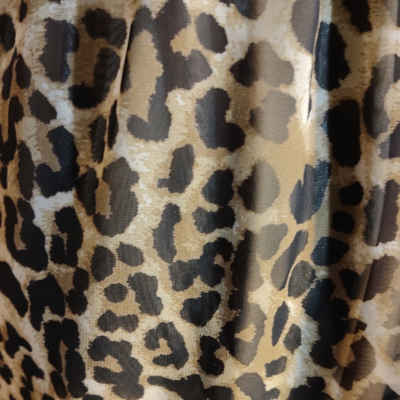 Forever 21 Strapless Leopard Print Dress - Picture 4 of 5